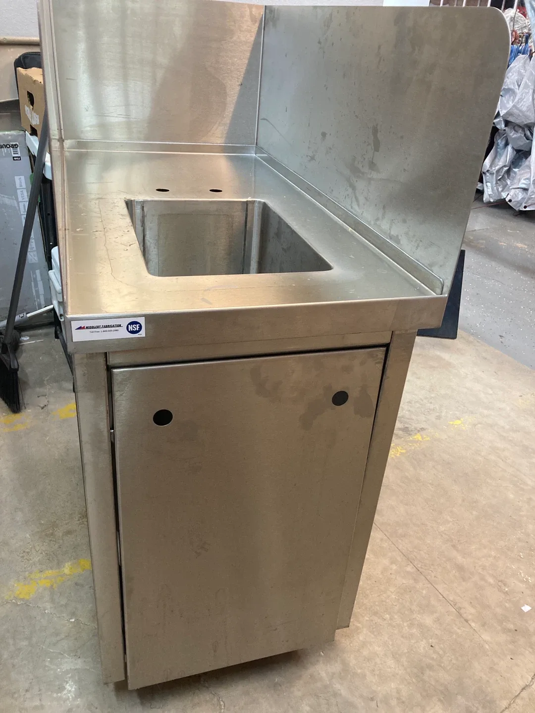 Stainless Steel Hand Washing Sink image indicator(5)