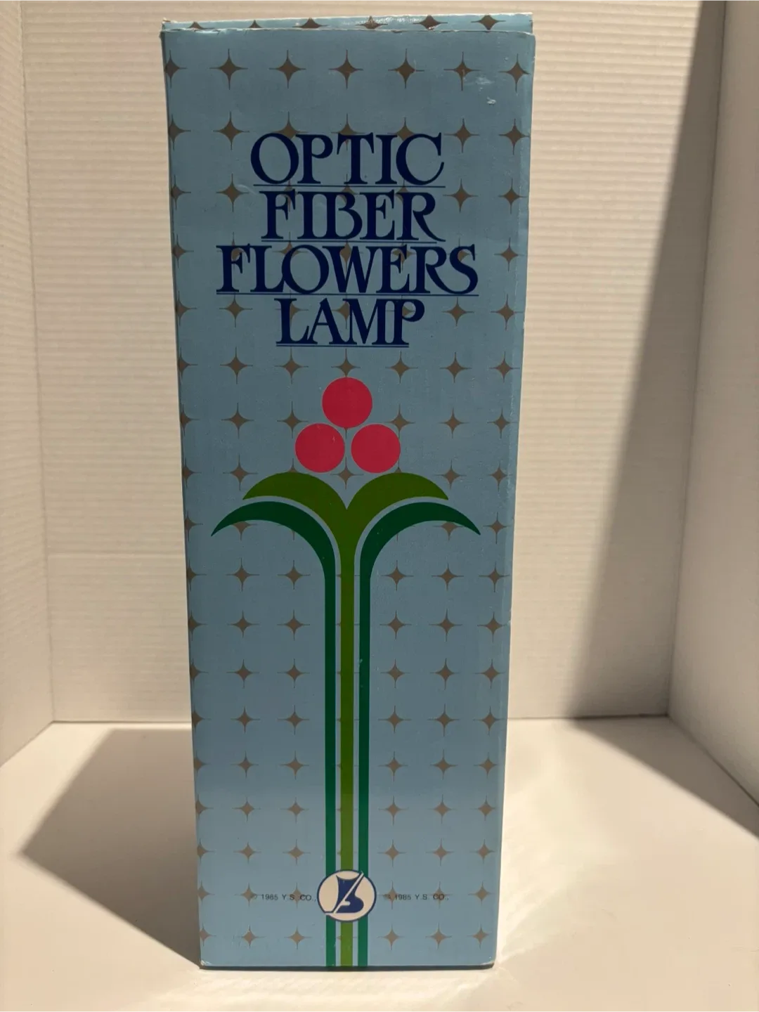 Vintage Optic Fiber Flowers Lamp 1985 image indicator(3)