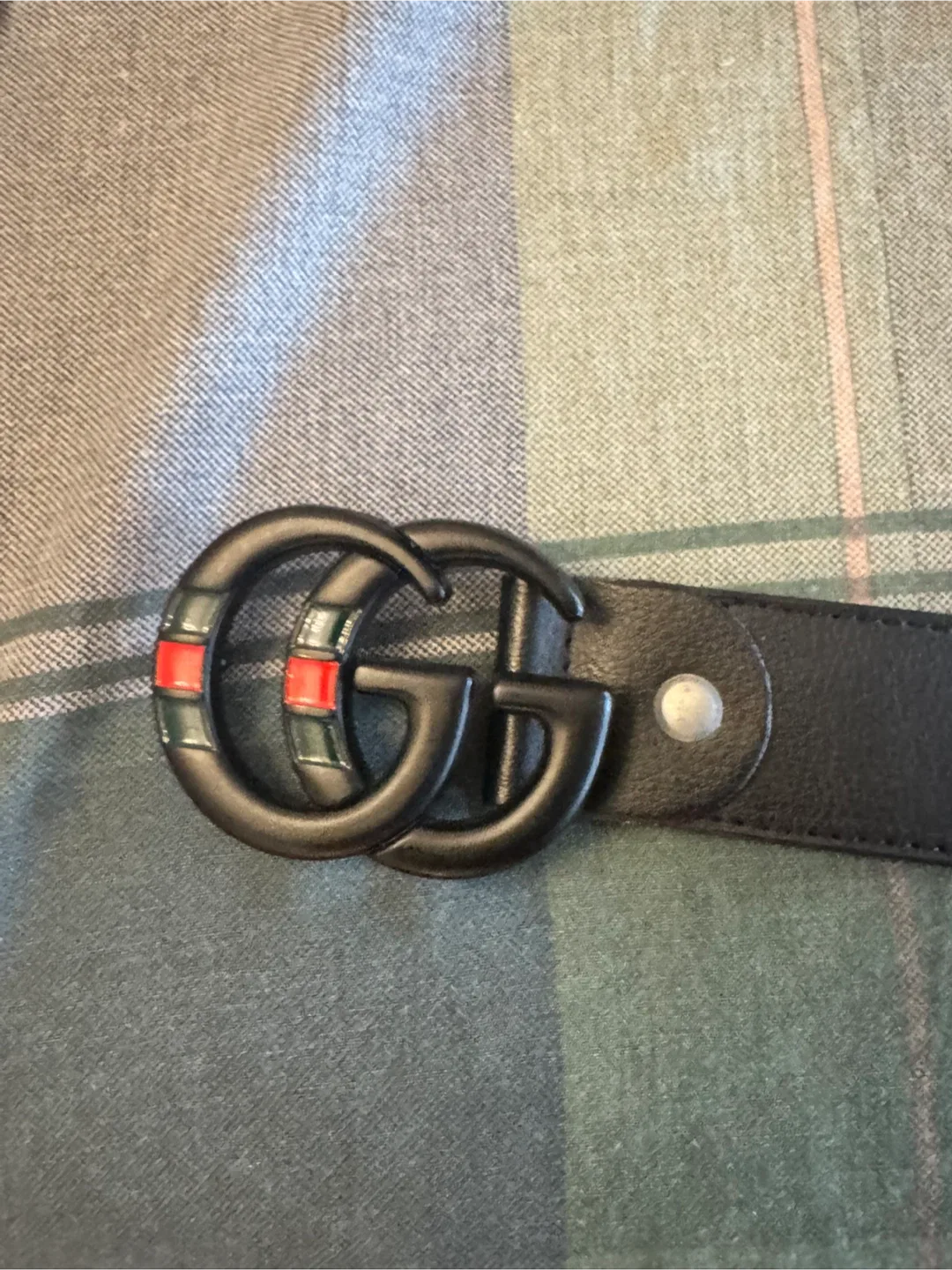 Gucci Black Leather Belt image indicator(2)