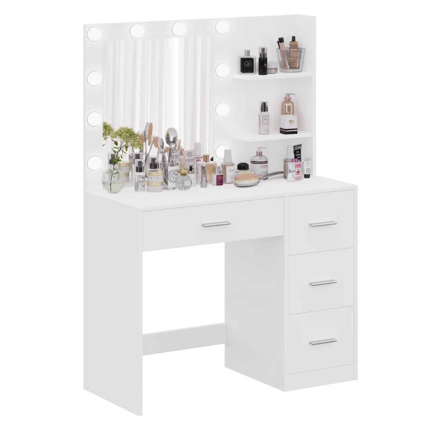 Ebern Designs Makeup Vanity Table with Light Mirror - BNIB - photo 2