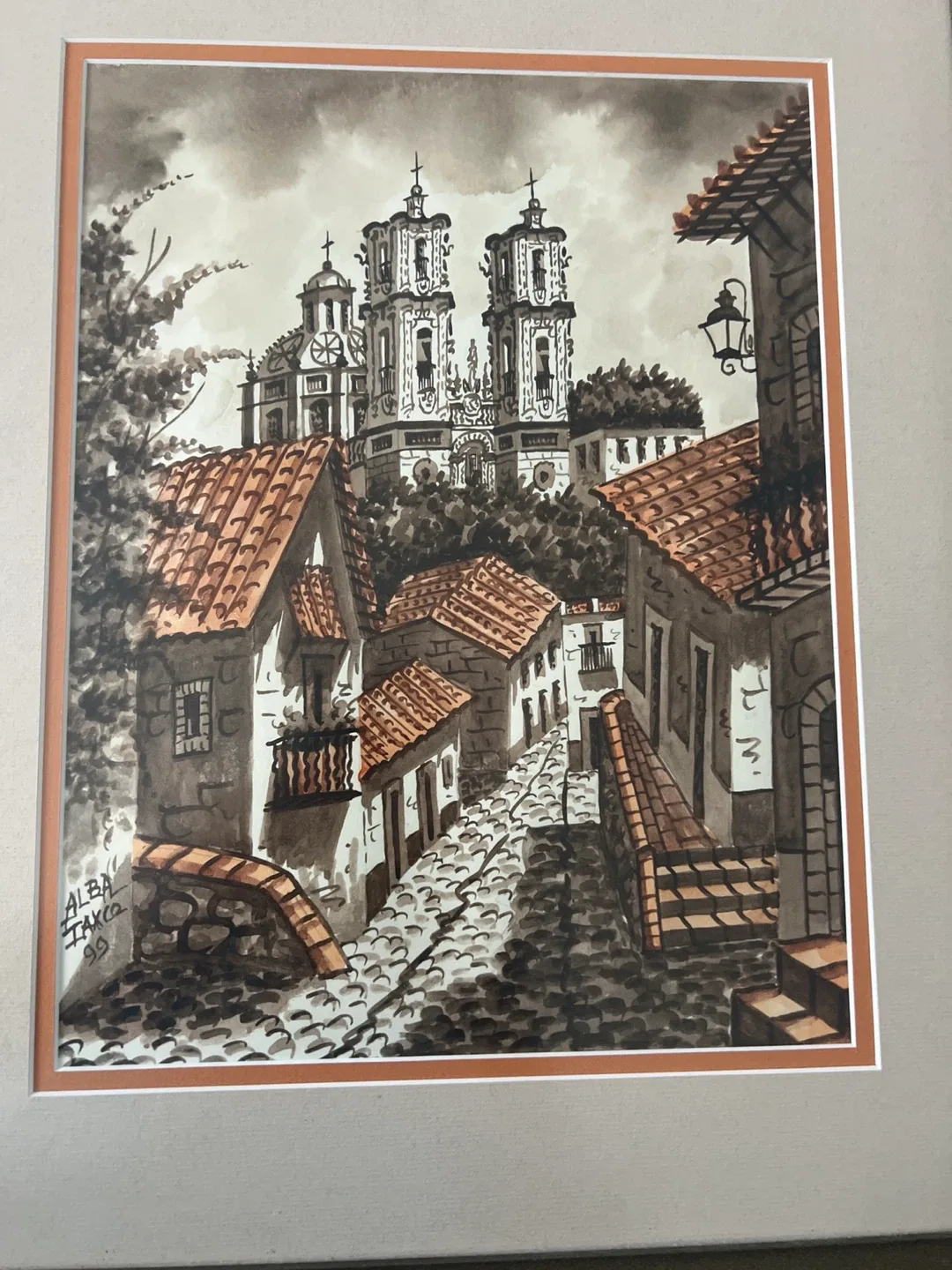 Hand painting fromtaxco Mexico