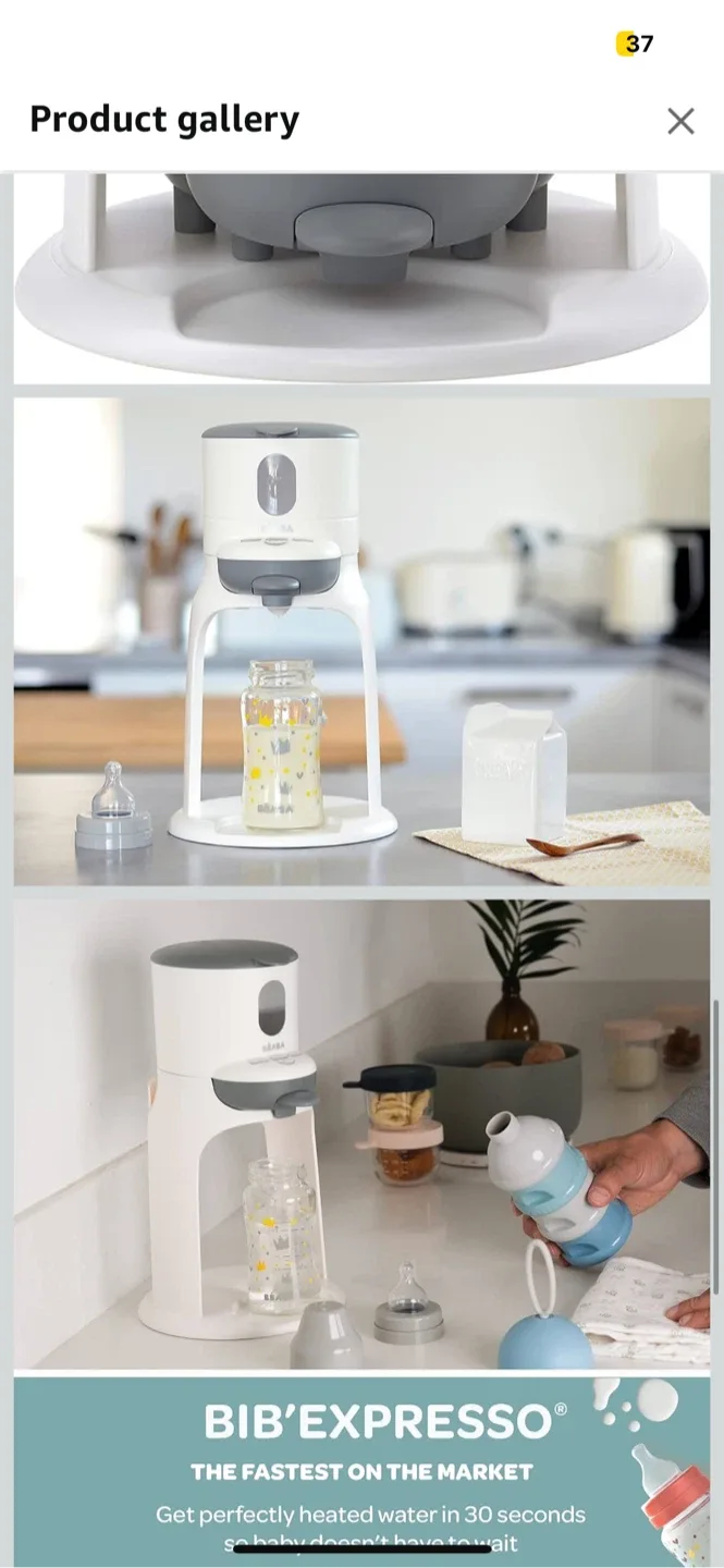 BNIB - Beaba Bib'expresso Baby Bottle Maker image indicator(5)