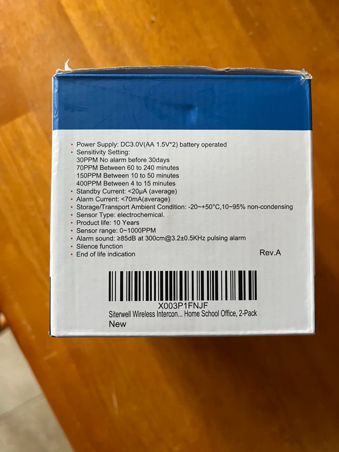 New GS828A-C Carbon Monoxide Alarm - 2 Pack image indicator(3)
