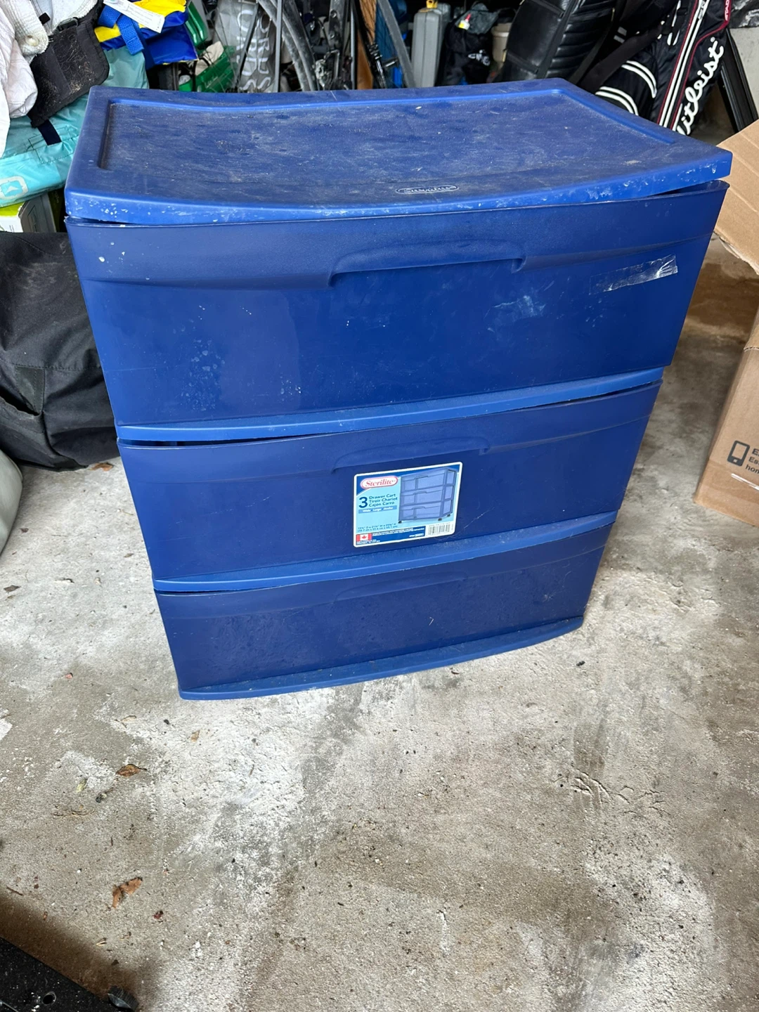 Sterilite 3 Drawer Cart - Wide & Large - photo 3