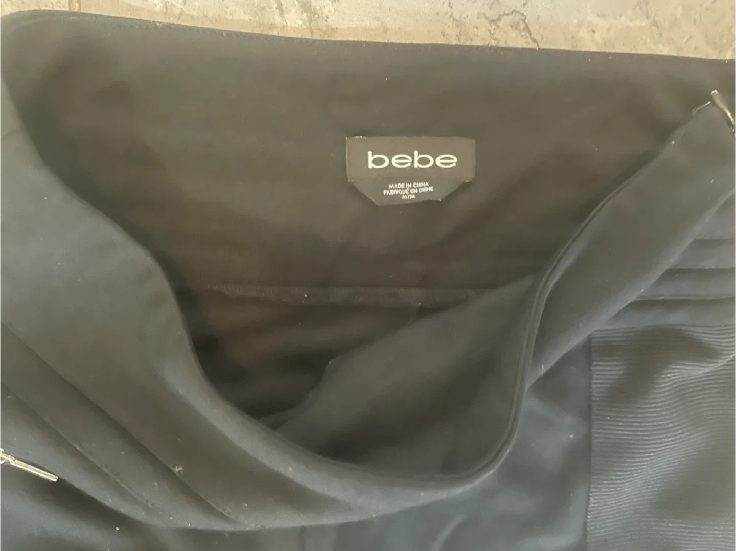 Bebe Black Pants Size M/M image indicator(3)