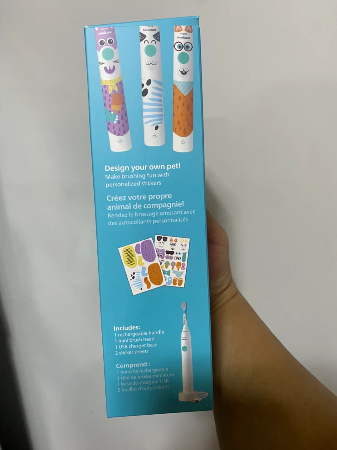 Philips Sonicare for Kids Rechargeable Toothbrush HX3601/01 image indicator(3)