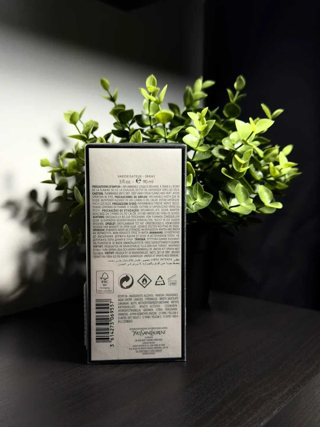 YSL Libre Eau de Parfum Intense 90 mL — Brand New image indicator(2)