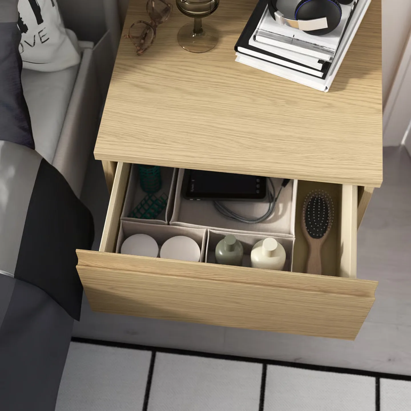 IKEA STORKLINTA 2-Drawer Nightstand thumbnail
