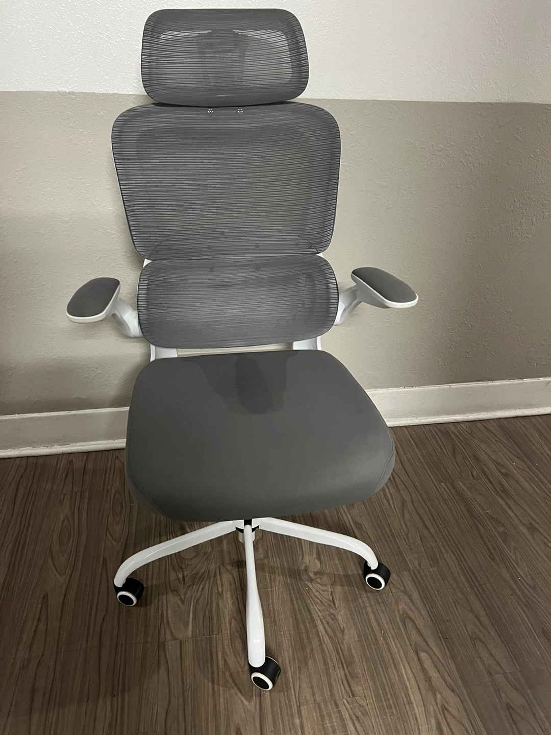 Ergonomic Office Chair - Gray and White
