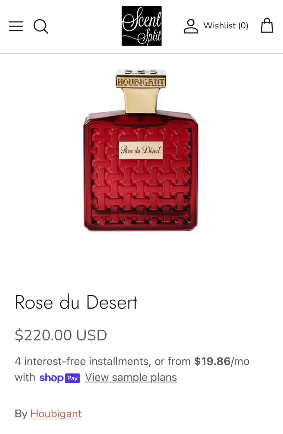 Houbigant Rose du Désert Perfume image indicator(2)