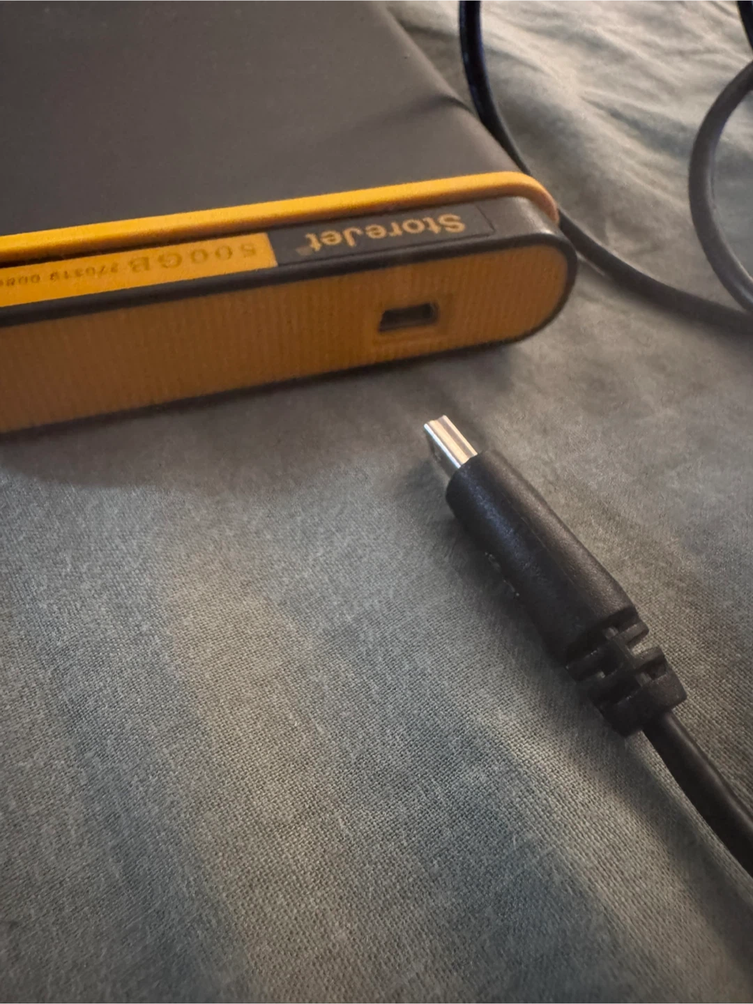 Transcend StoreJet 500GB External Hard Drive