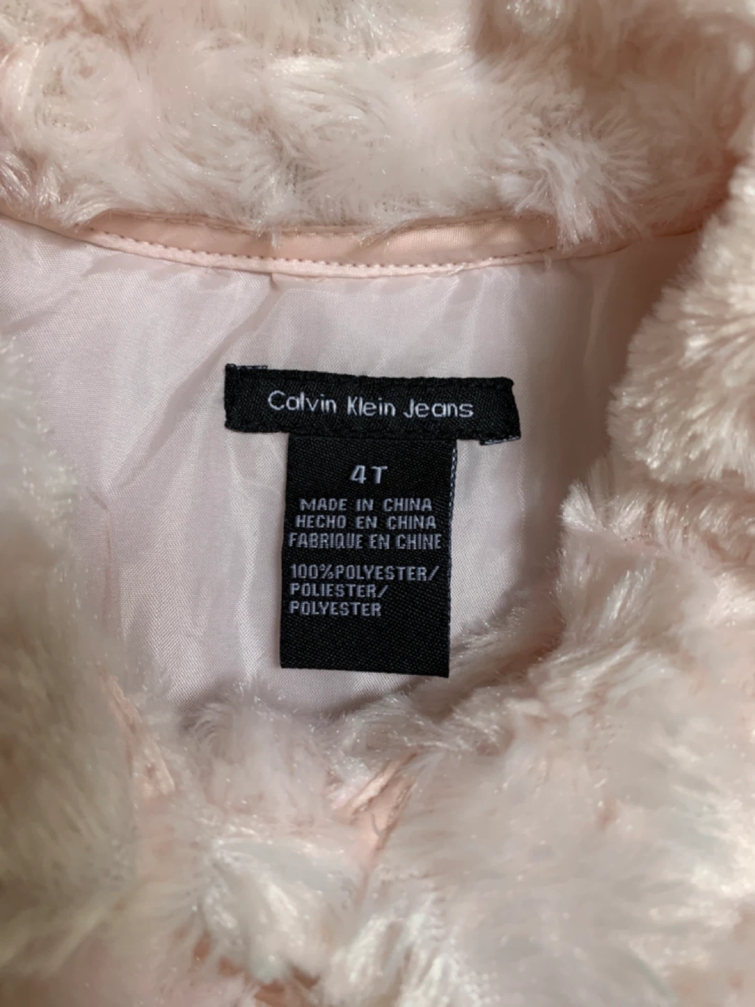 Calvin Klein Jeans Girl's Coat - Size 4T - photo 2