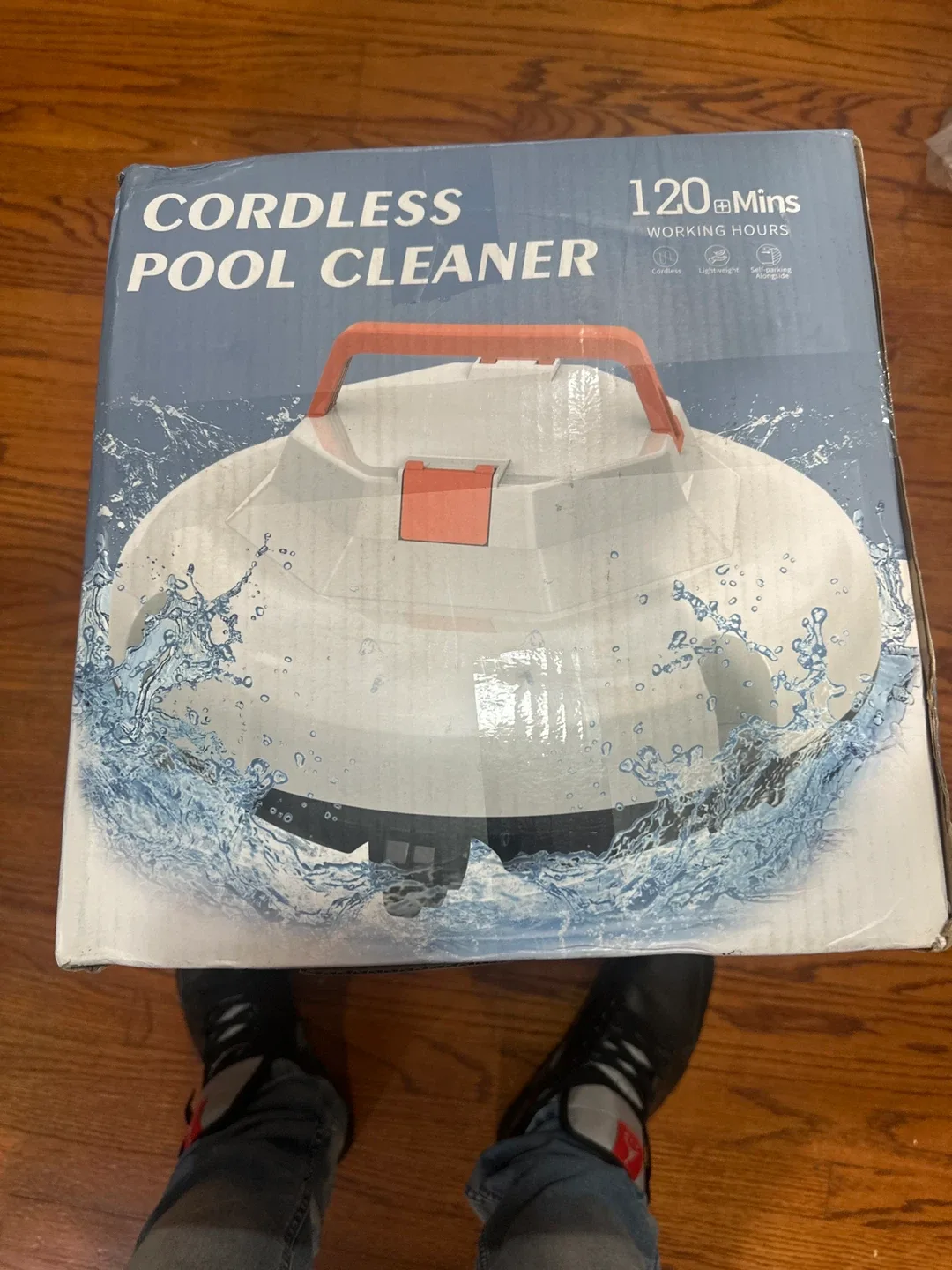 Cordless Pool Cleaner - 120 Mins Working Hours thumbnail