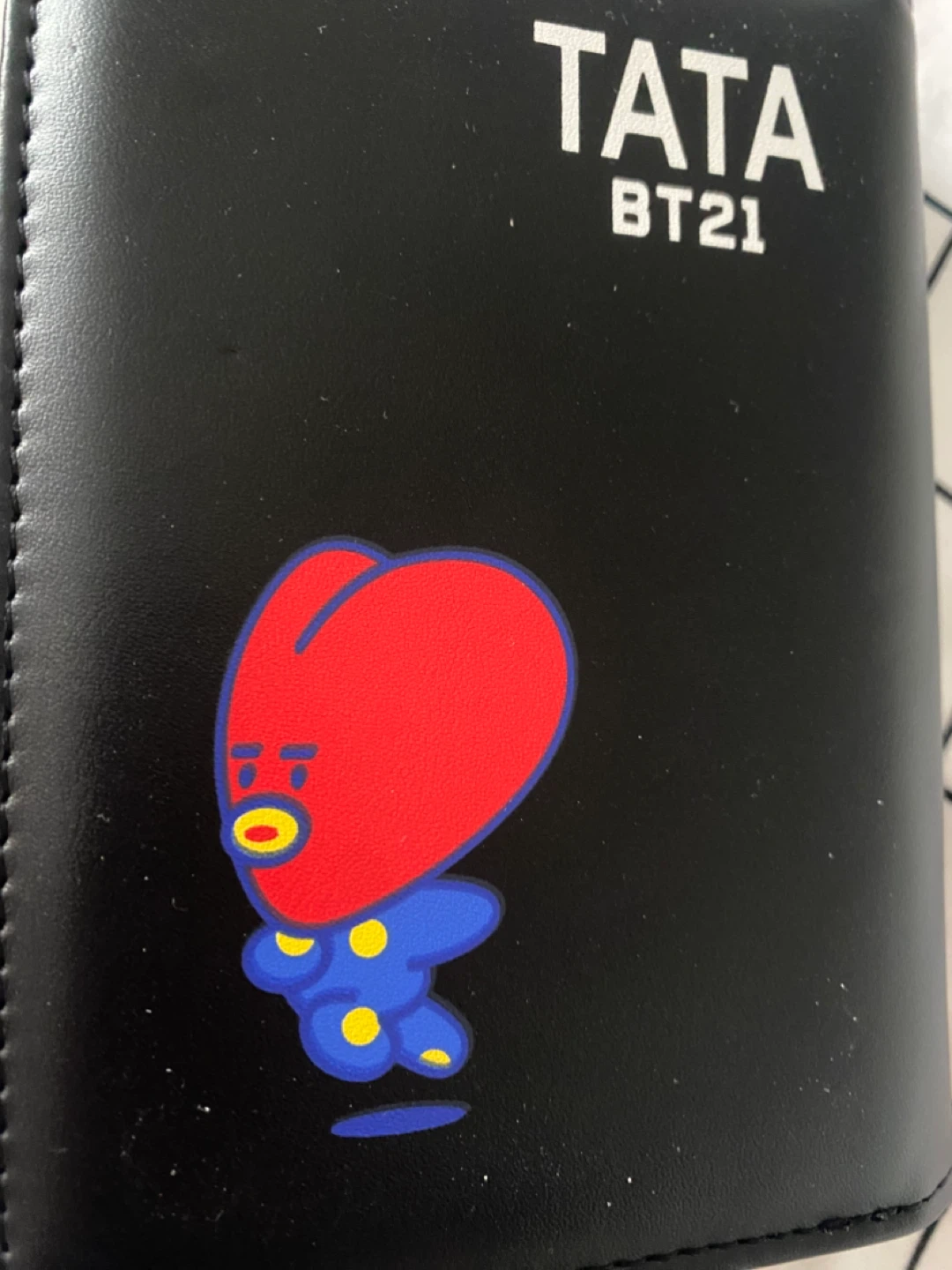 BT21 TATA Black Wallet - photo 2