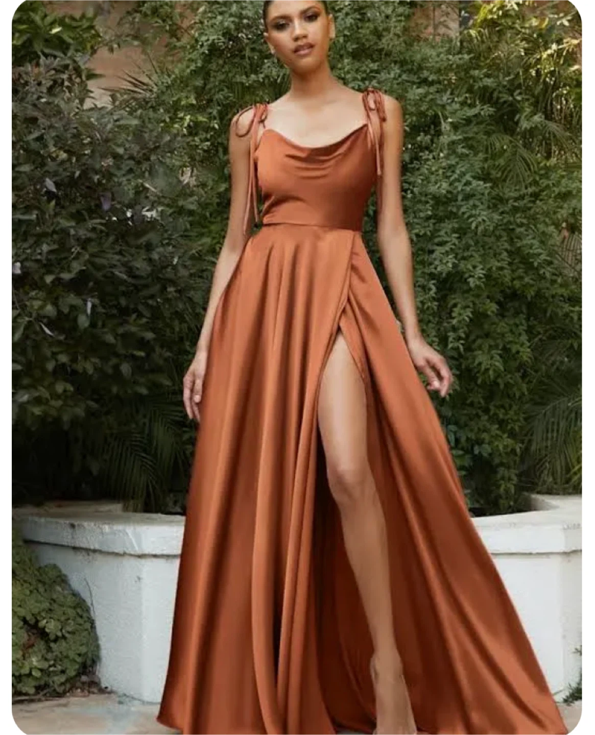 Cinderella Divine Bronze Formal Dress - Size M