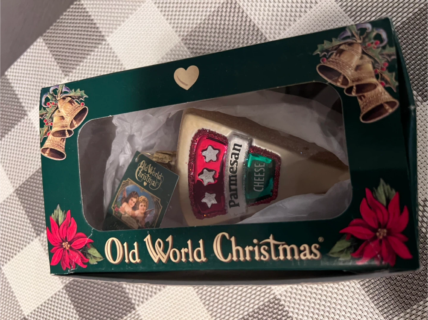 Old World Christmas Parmesan Cheese Ornament - photo 3