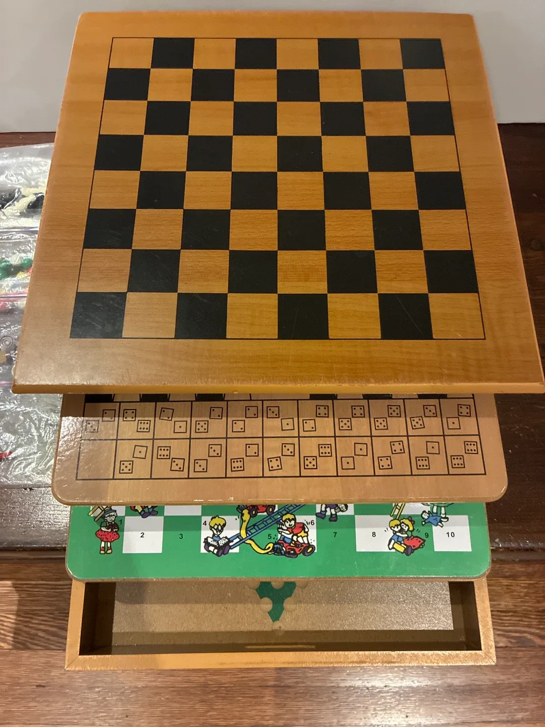 Wooden Games Compendium - Chess, Checkers, More! image indicator(2)