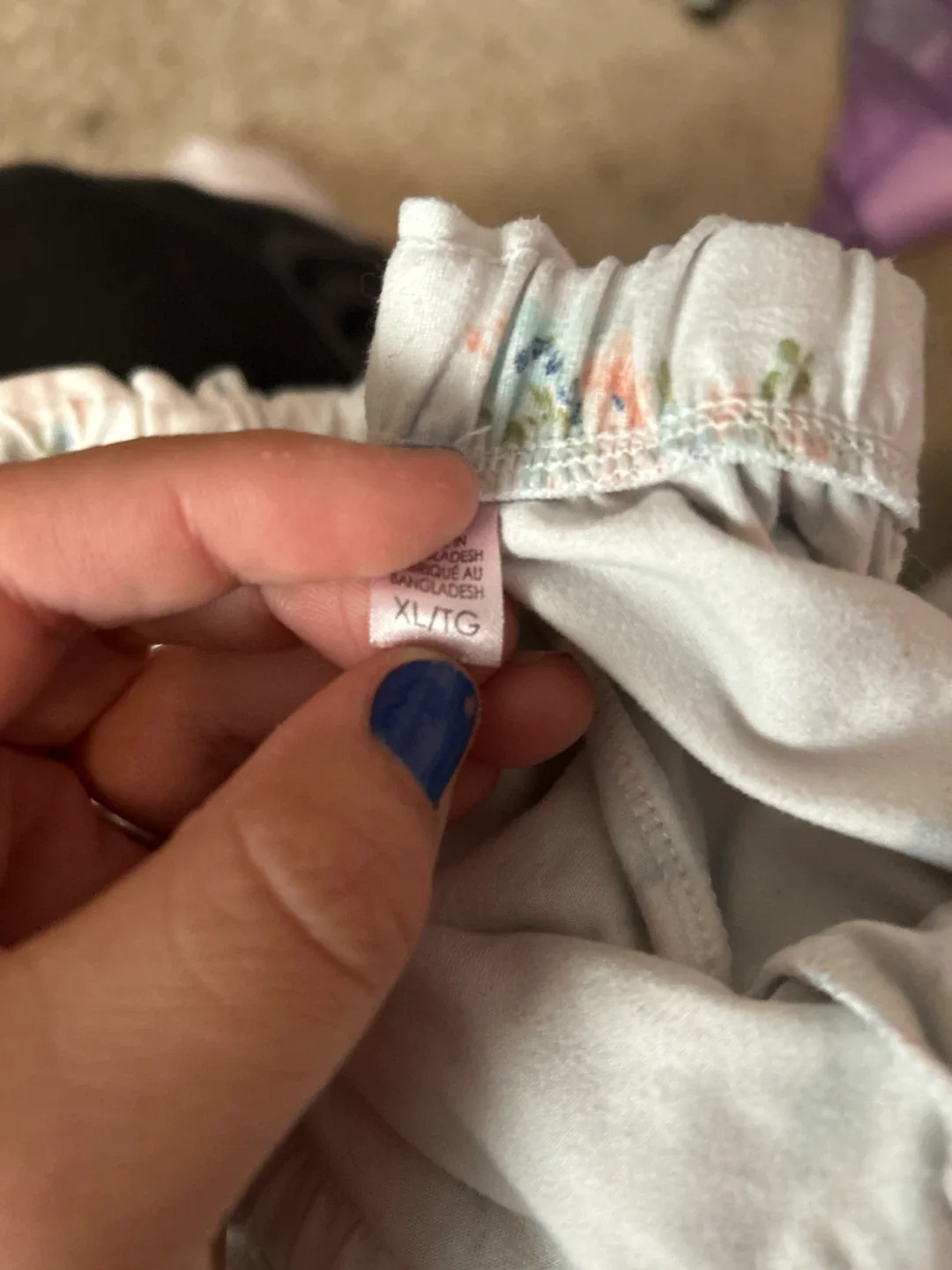 La Vie en Rose XL Butterfly Pajama Shorts image indicator(4)