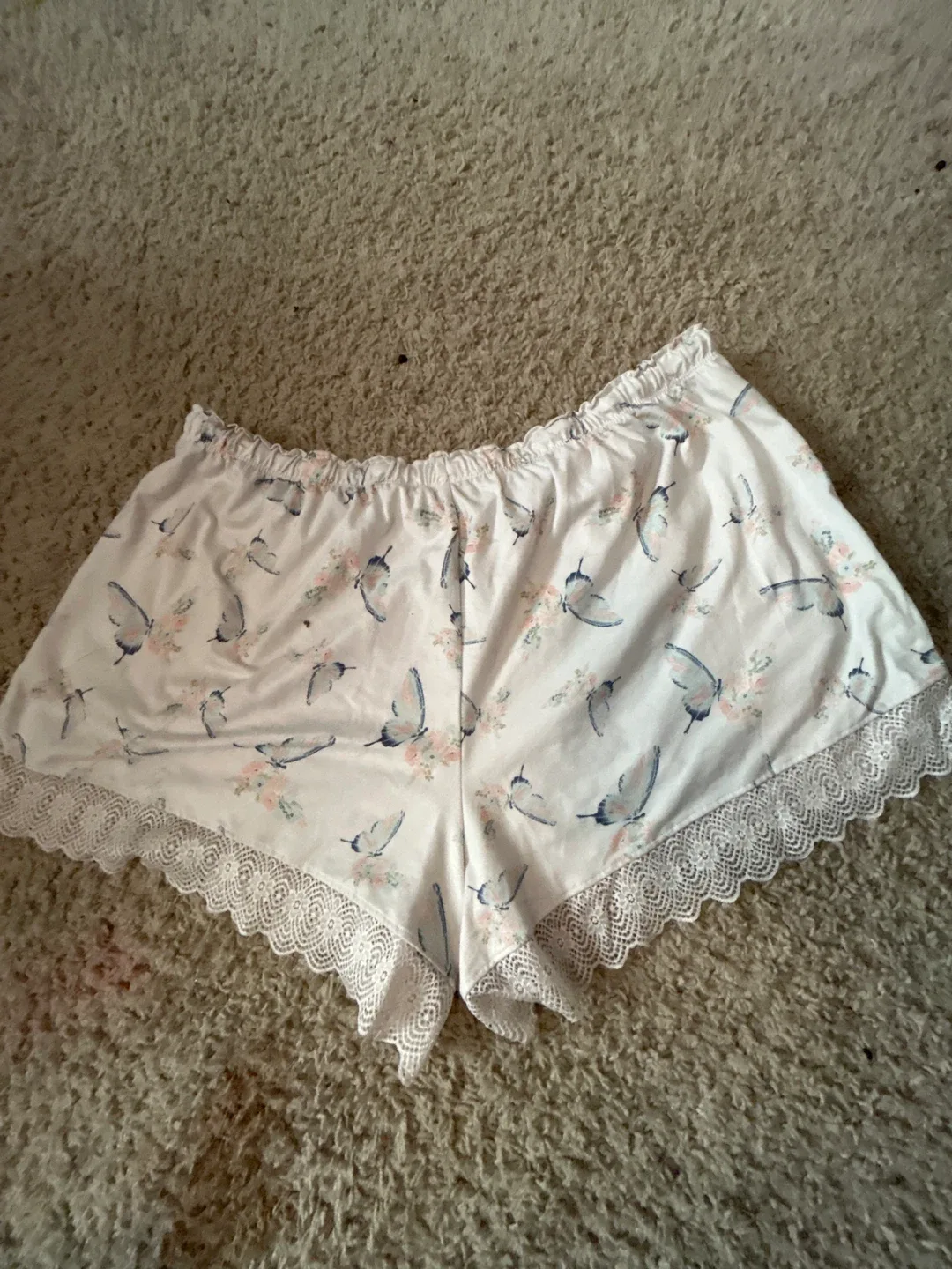 La Vie en Rose XL Butterfly Pajama Shorts image indicator(2)