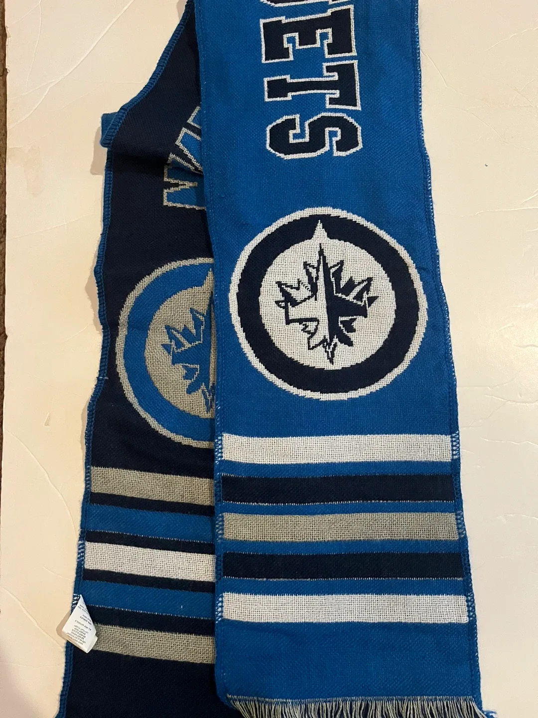 Winnipeg Jets Scarf - Blue & Navy