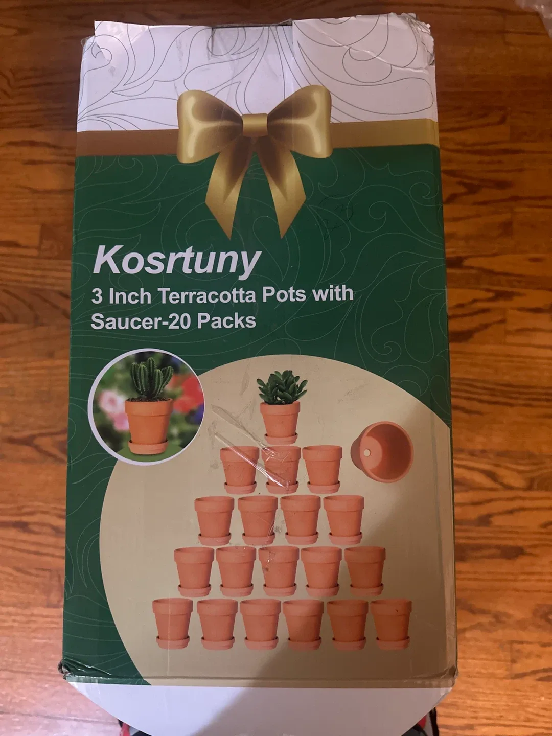 Kosrtuny 3 Inch Terracotta Pots (20 Pack) thumbnail