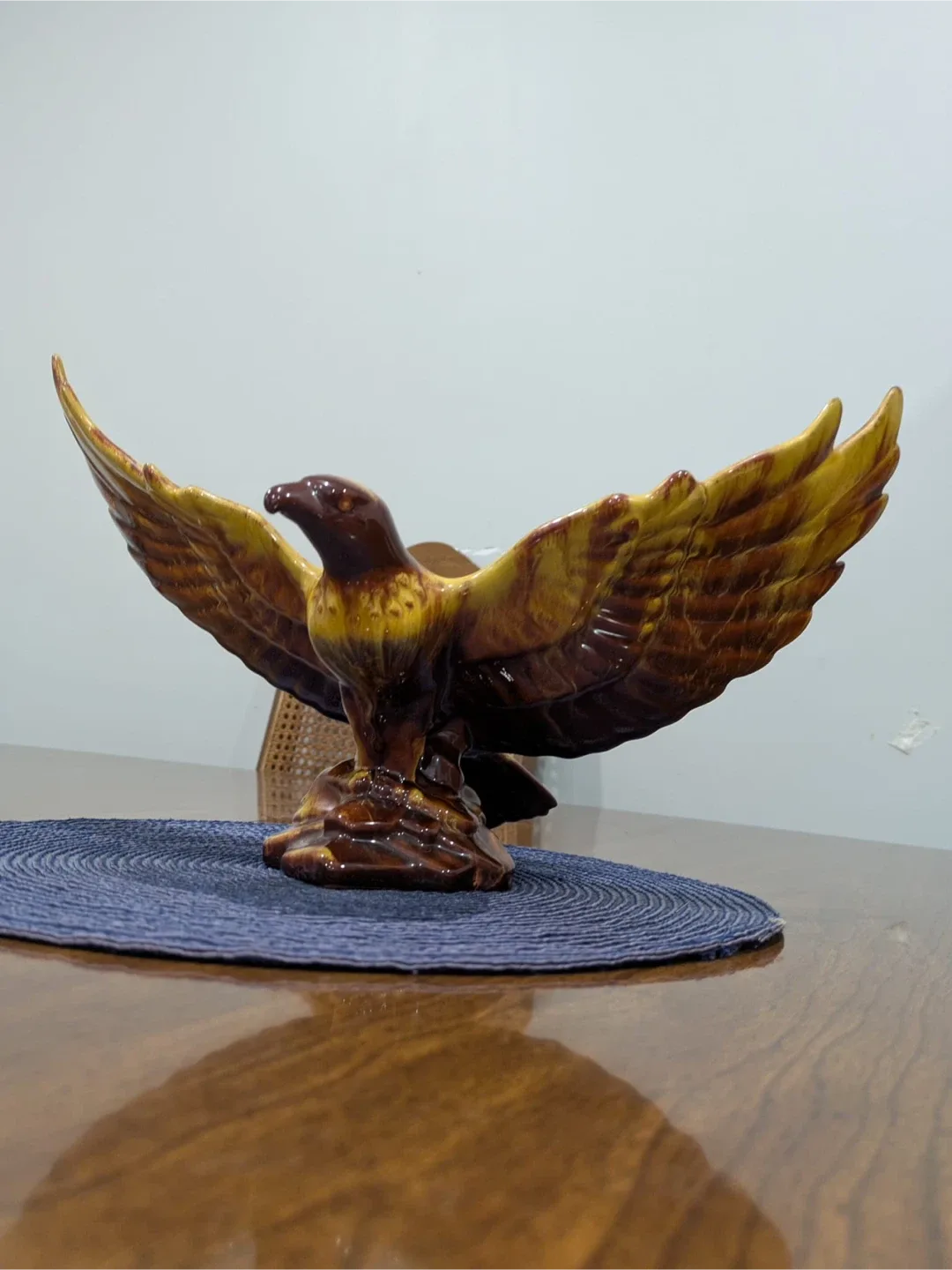 Vintage Ceramic Eagle Figurine image indicator(2)
