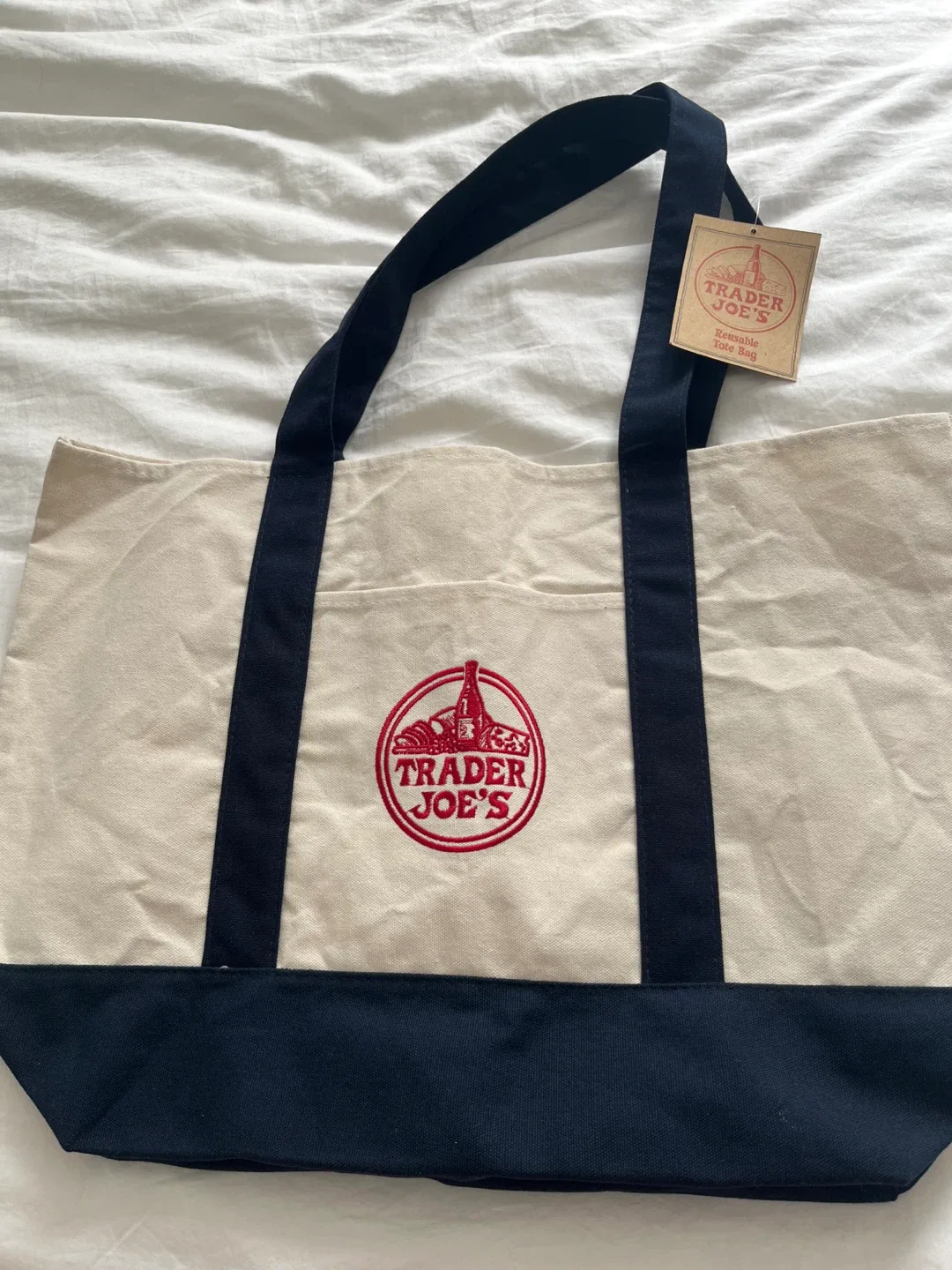 Trader Joe's Reusable Tote Bag - New with Tag image indicator(2)