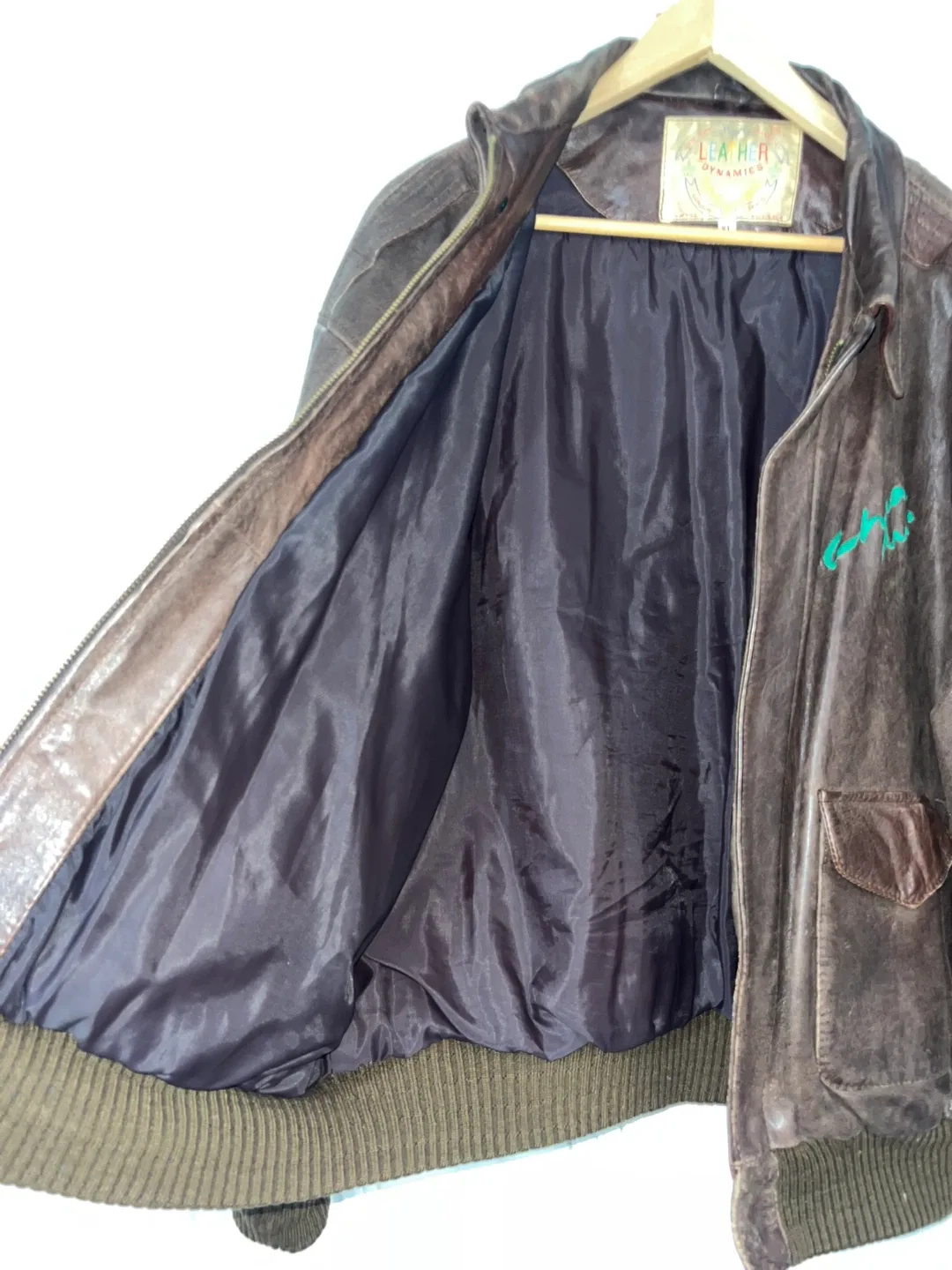 Leather Dynamics XL Brown Leather Jacket image indicator(6)