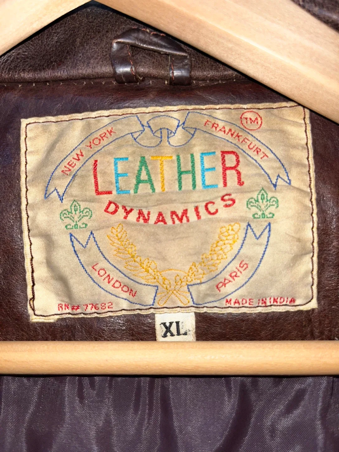 Leather Dynamics XL Brown Leather Jacket image indicator(4)