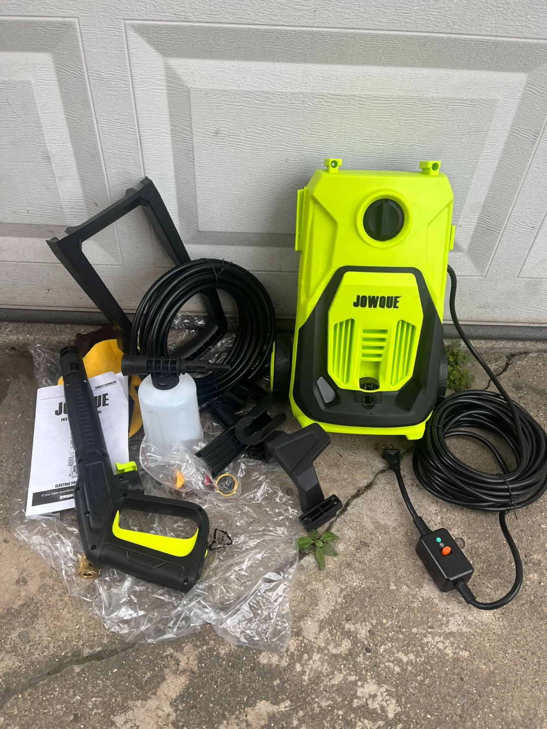 JOWQUE Electric Pressure Washer - Green - photo 3