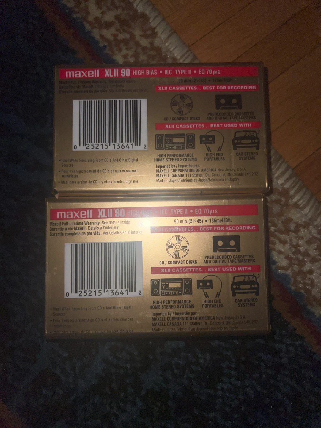 Maxell XLII 90 High Bias Audio Cassette Tapes - photo 2