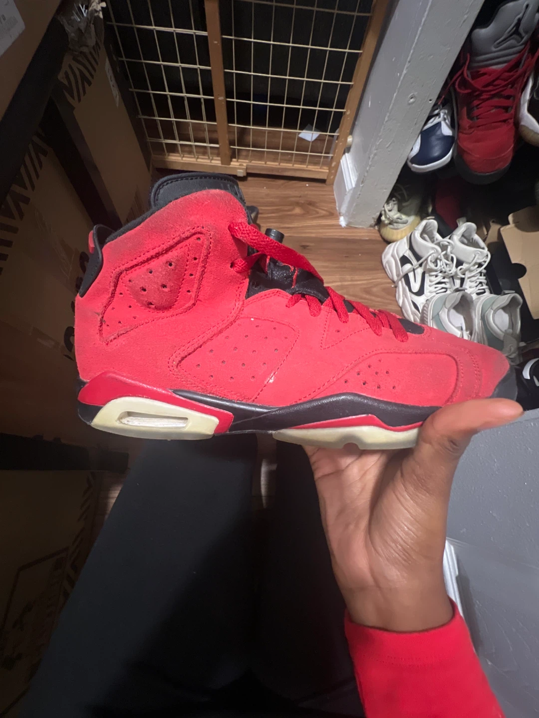 Red Air Jordan 6 Retro