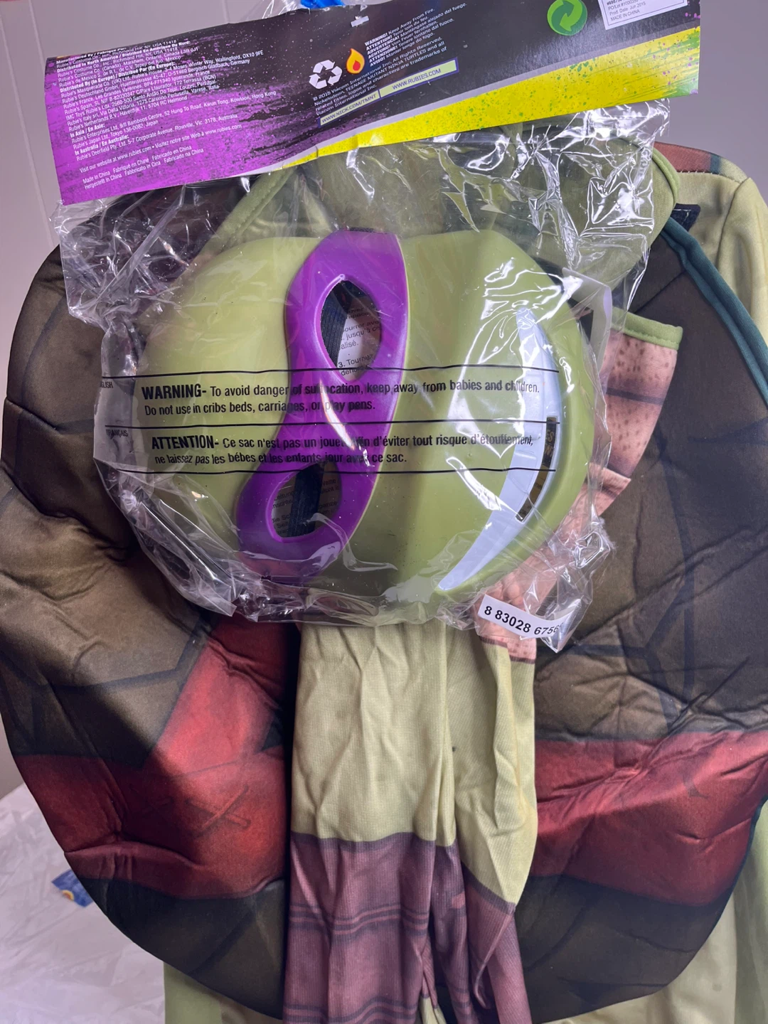 New Teenage Mutant Ninja Turtles Donatello Costume - Medium