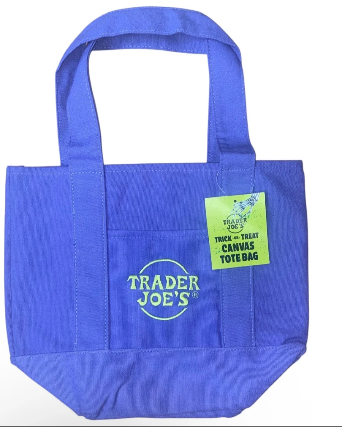 Trader Joe's   Halloween Canvas Tote Bag  - New! 4-pieces - photo 5