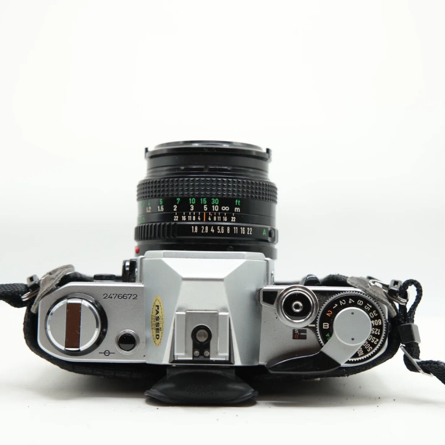 Canon AE-1 Film Camera with FD 50mm  f:1.8 Lens image indicator(2)