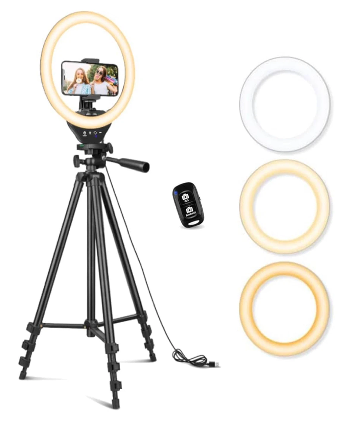 Selfie Ring Light with Tripod Stand