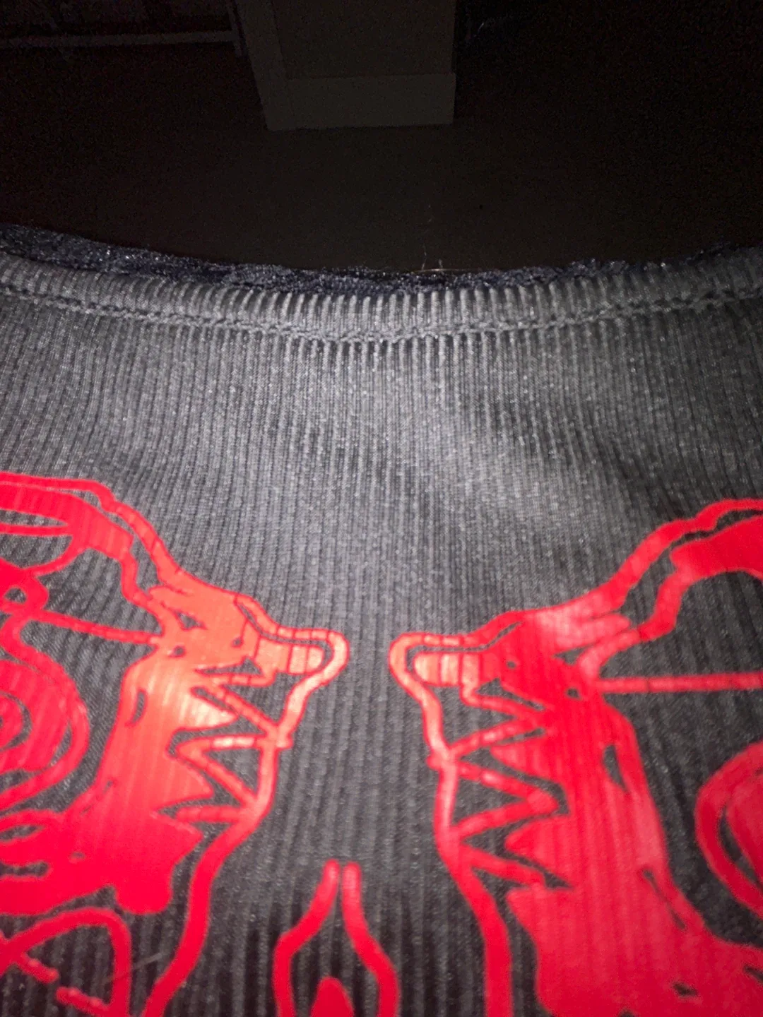 Black Lace Trim Tank Top image indicator(3)