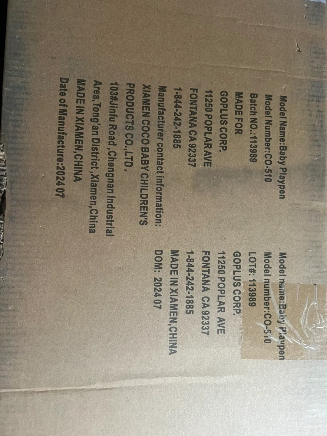 Infans Baby Playpen with Mat & Balls image indicator(5)