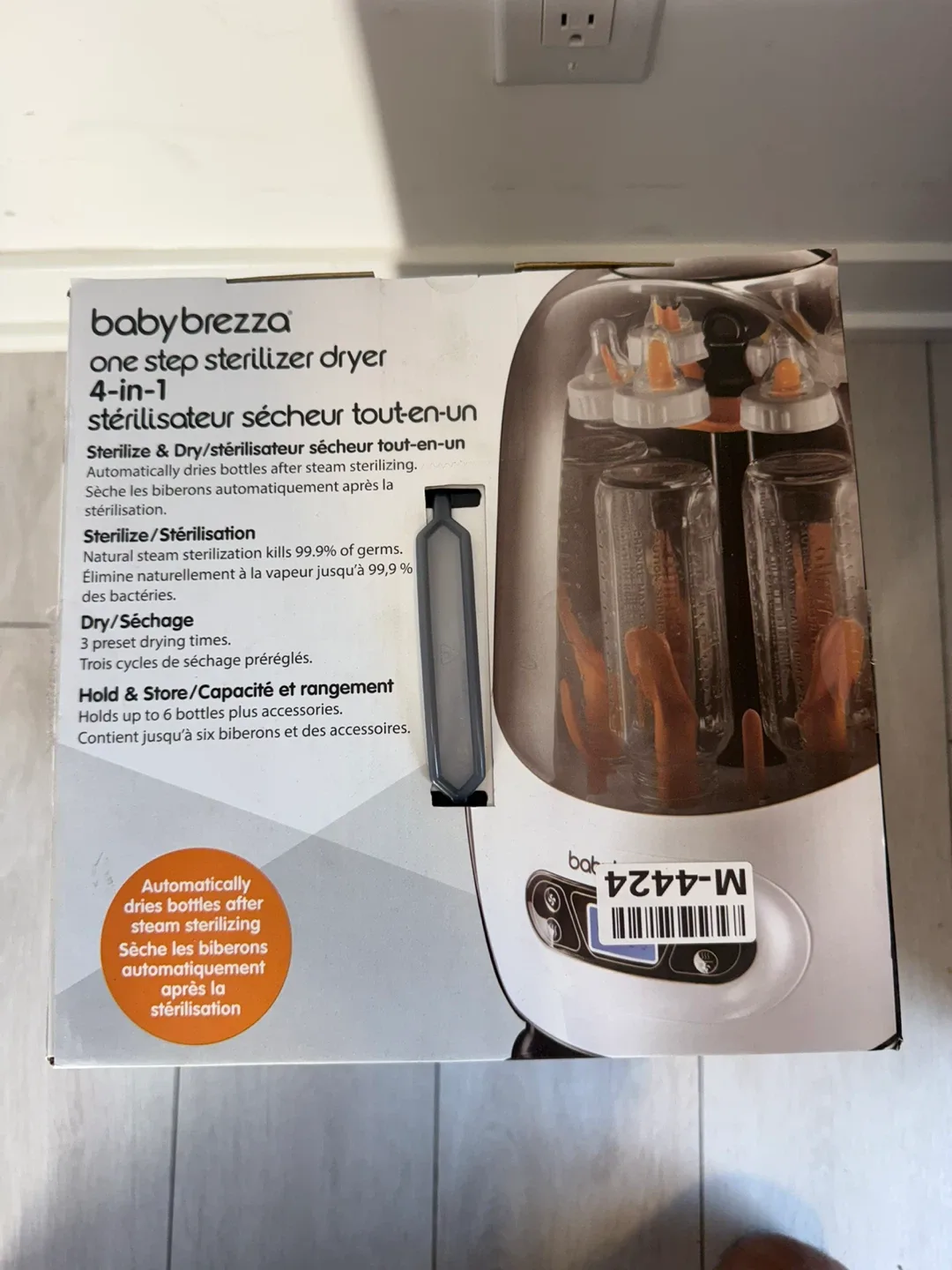 Baby Brezza One Step Sterilizer Dryer 4-in-1 (Like New) image indicator(2)