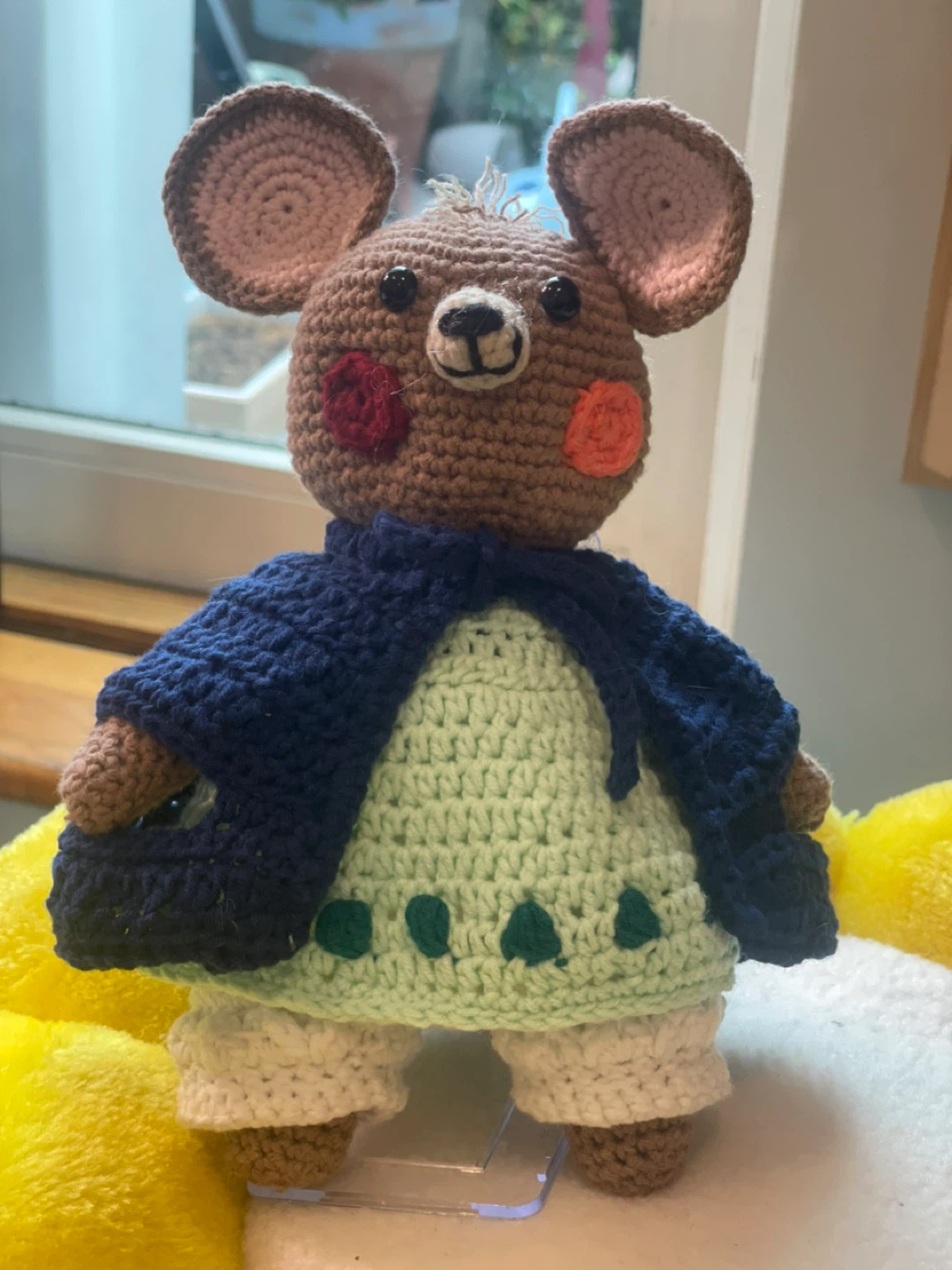 Handmade Crochet Mouse Doll - photo 4