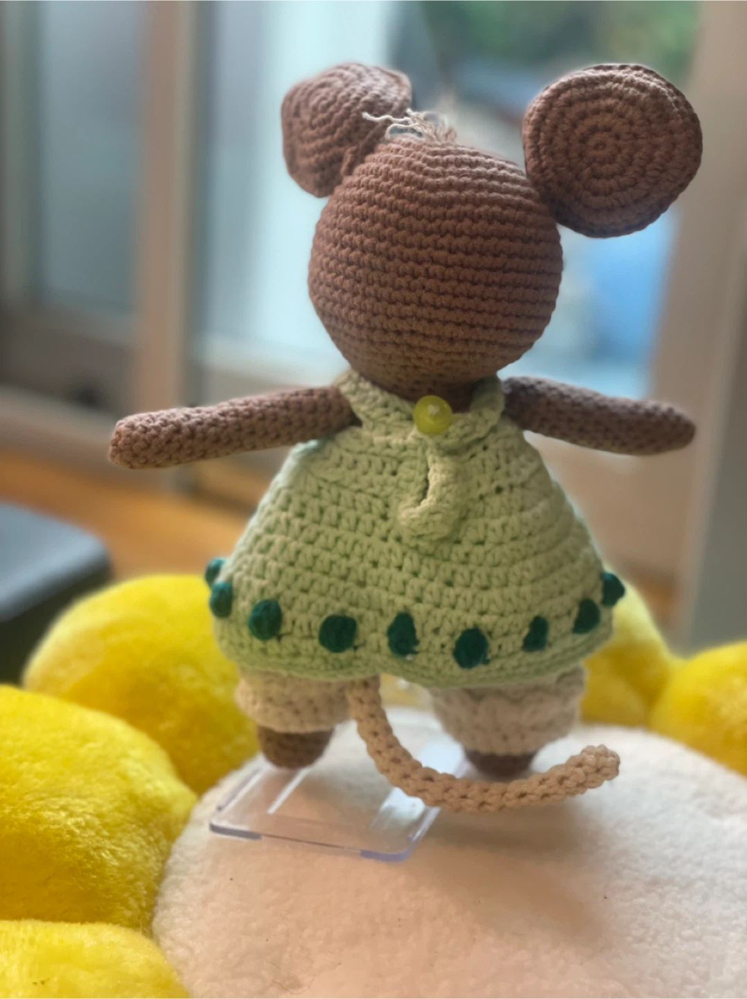Handmade Crochet Mouse Doll - photo 3