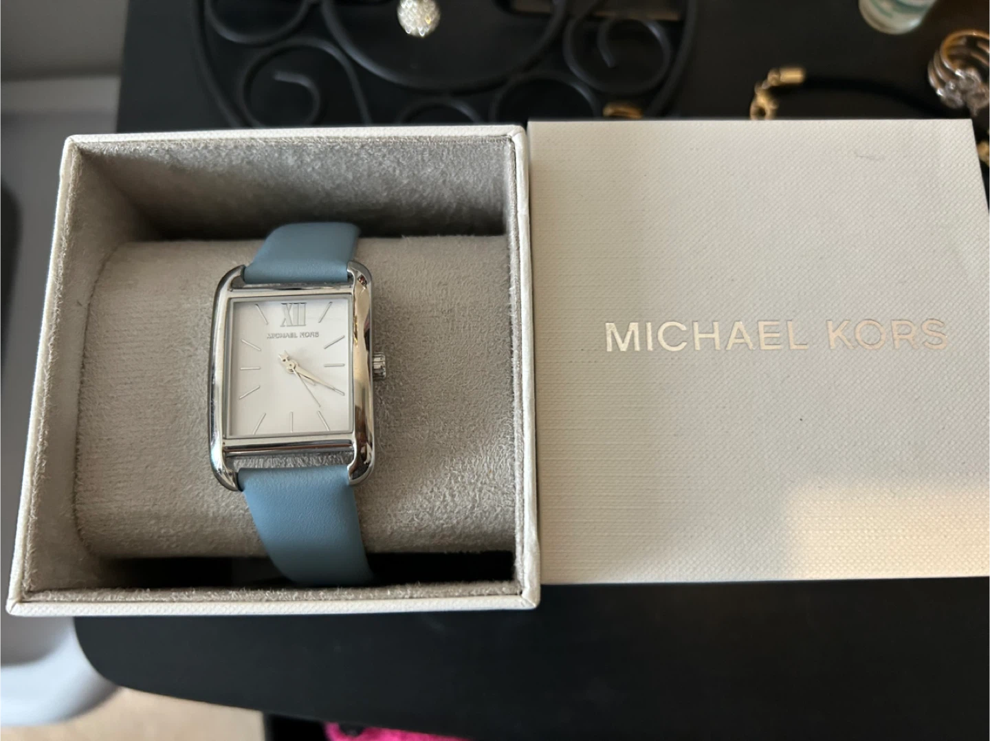 Michael Kors Watch with Blue Band