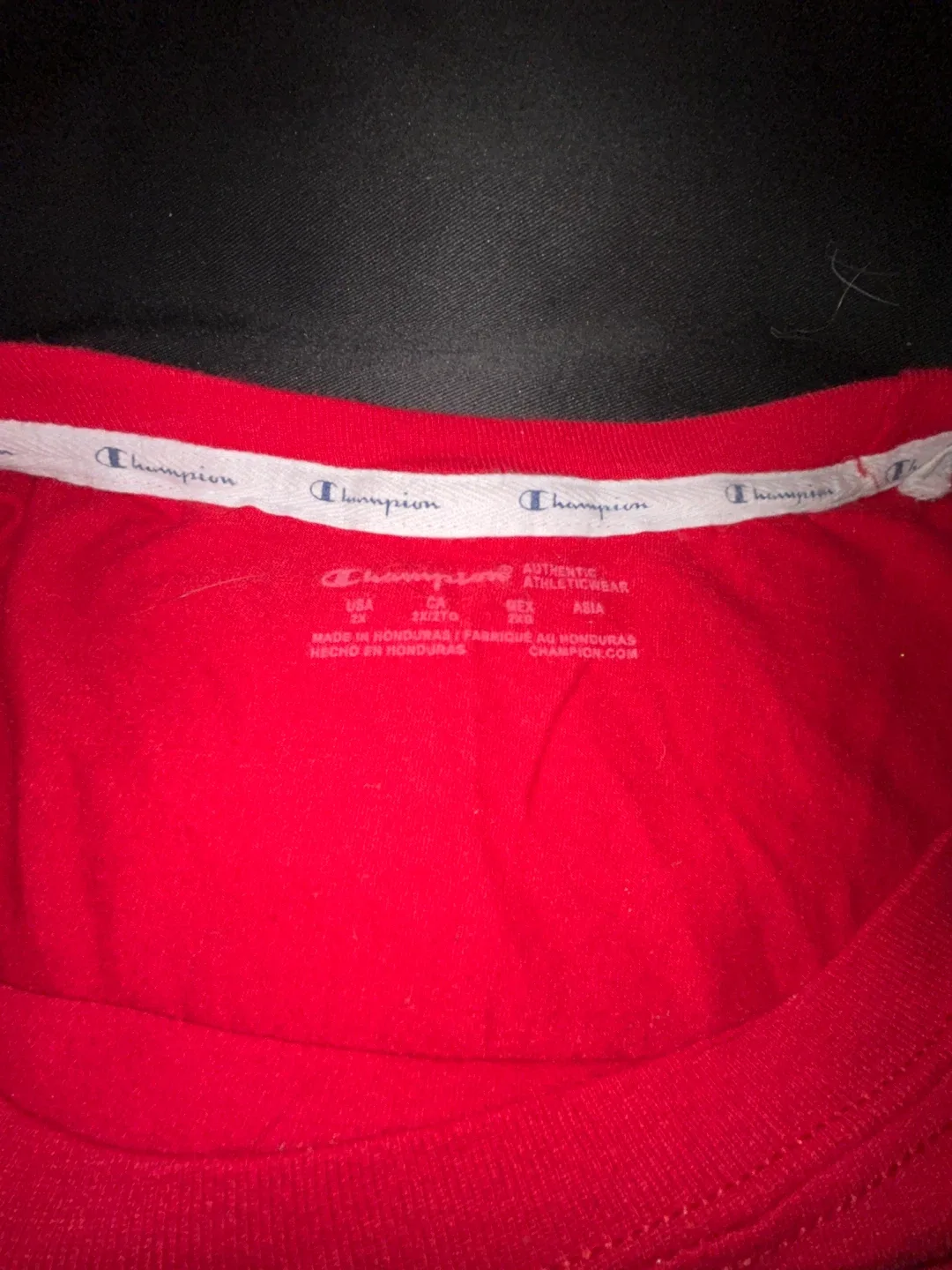Champion Red T-Shirt - Size 2X image indicator(3)