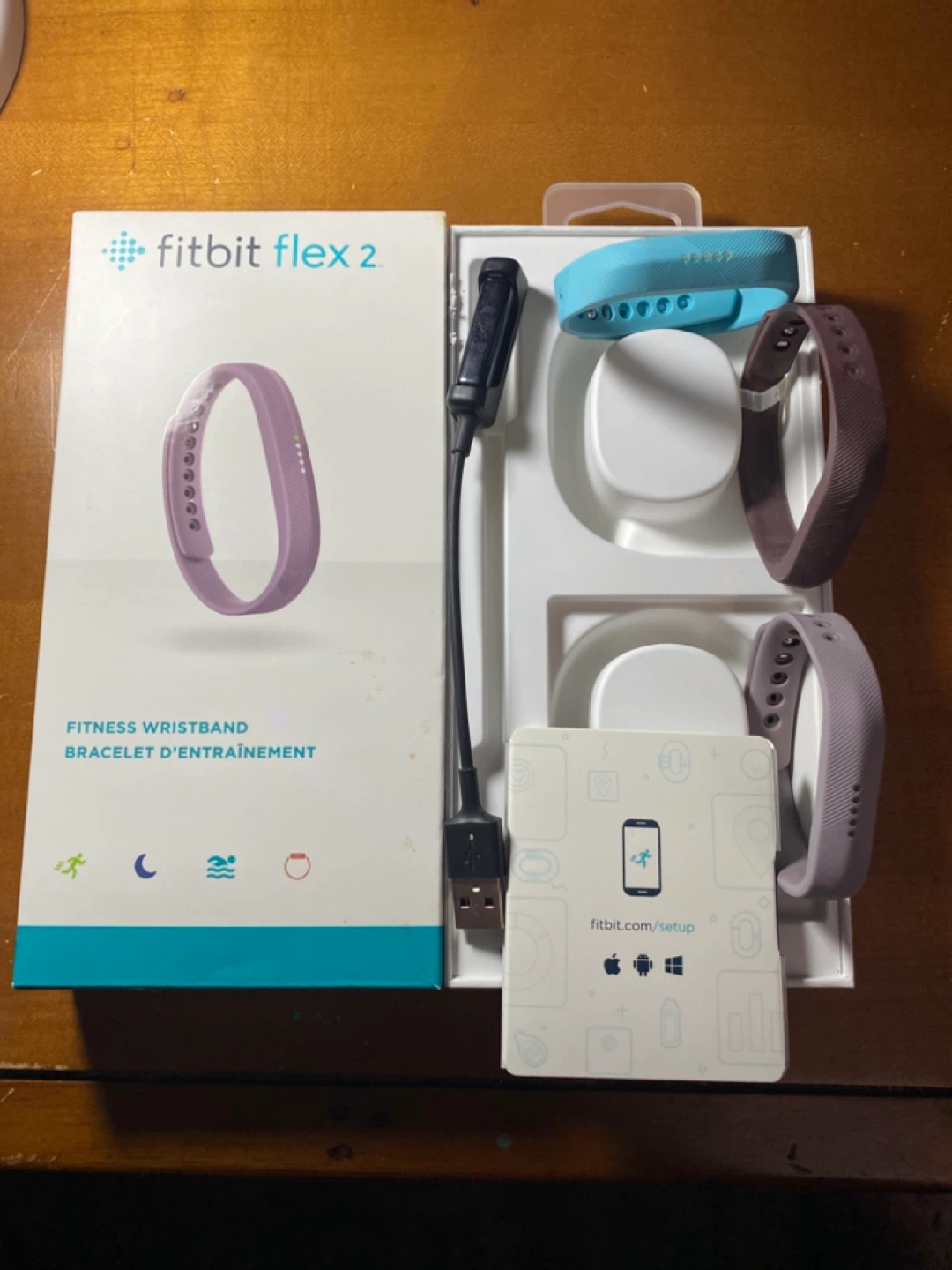 Fitbit Flex 2 Fitness Wristband with Bands