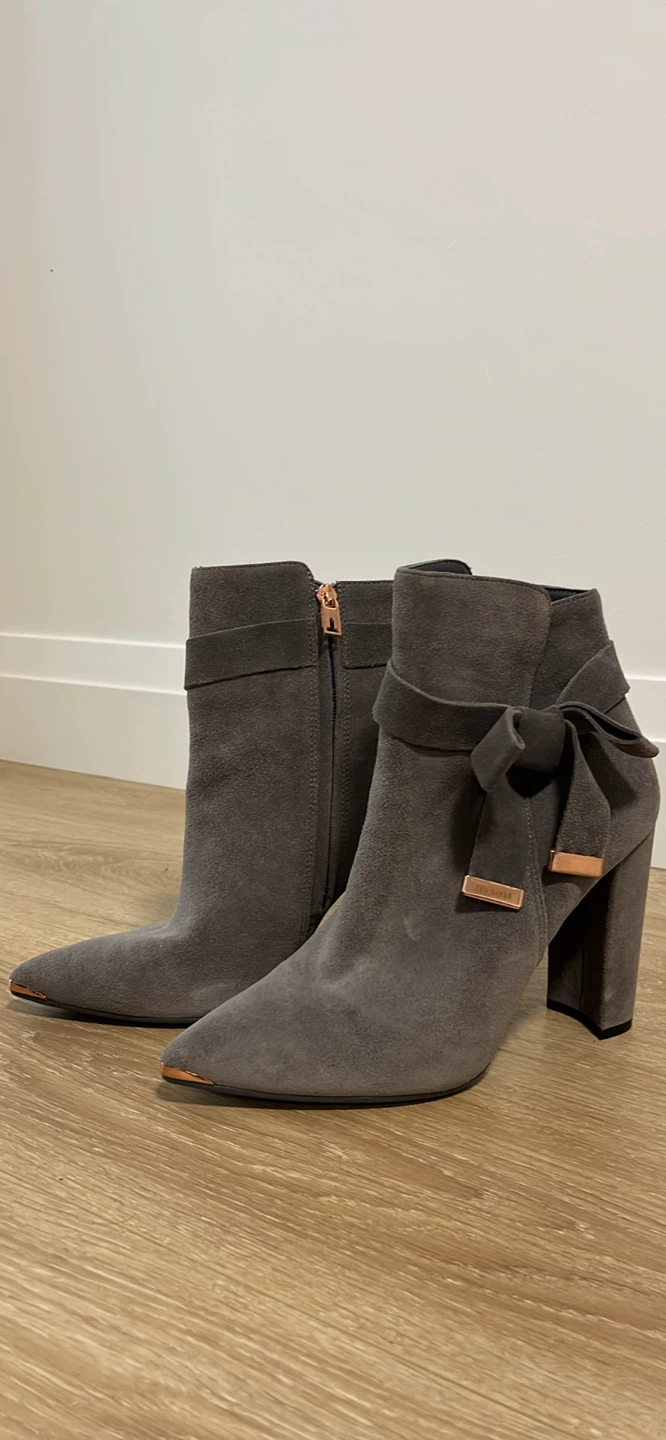 Ted Baker Suede Ankle Boots, Size 10 - photo 3