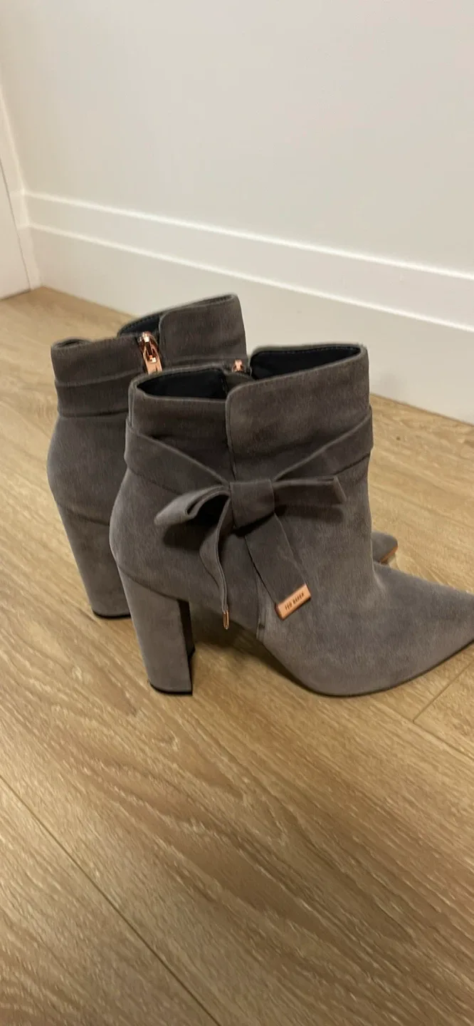 Ted Baker Suede Ankle Boots, Size 10 image indicator(2)