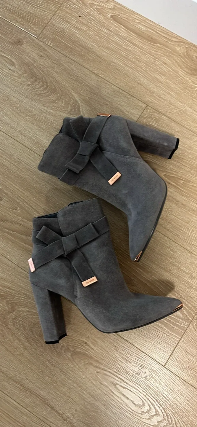 Ted Baker Suede Ankle Boots, Size 10