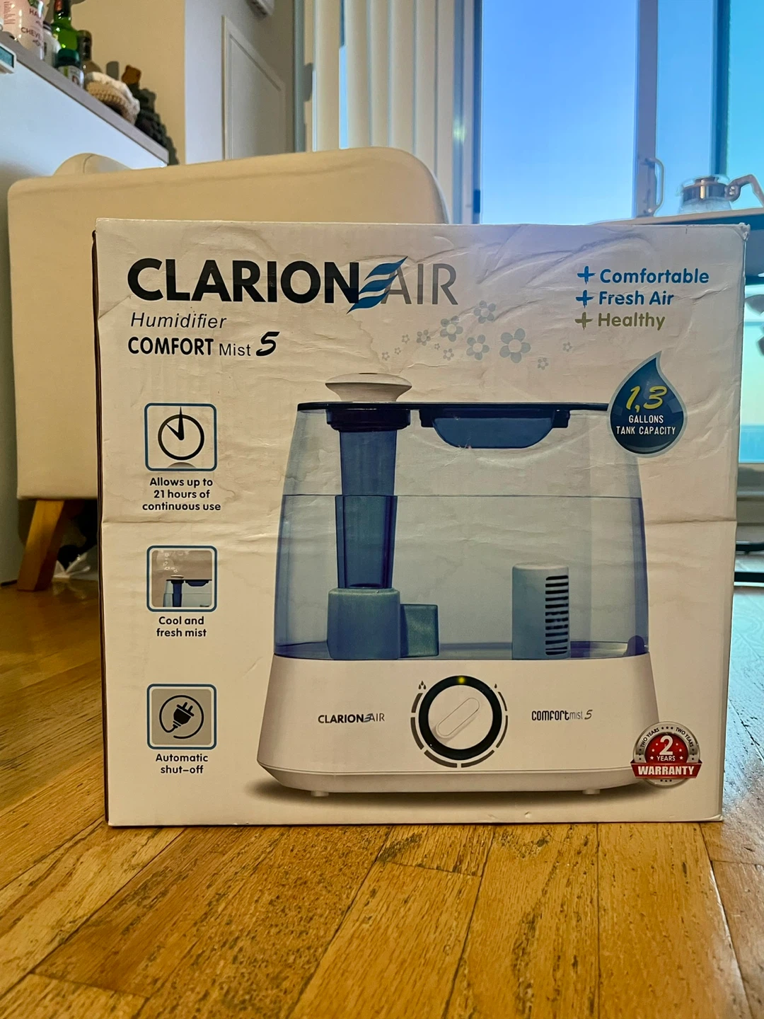 Clarion Air Comfort Mist S Humidifier