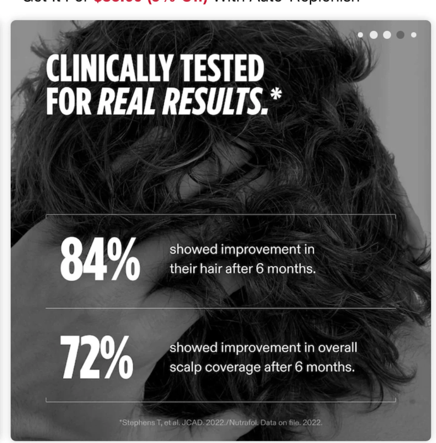 Nutrafol MEN Hair Growth Nutraceutical - photo 3