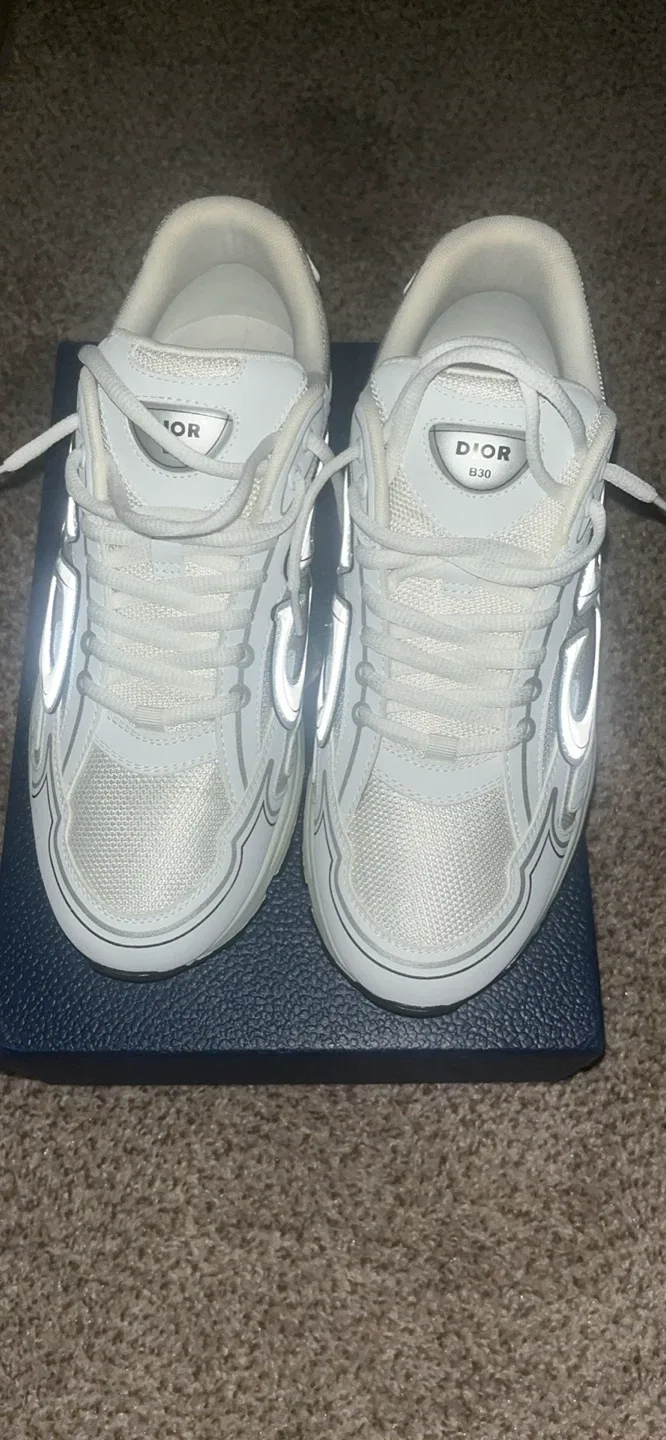 Dior B30 White Sneakers image indicator(4)
